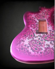 Corps Jazzmaster® PRiMO Pink Paisley - Aulne