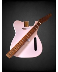 Telecaster body Metallic pink, in ash
