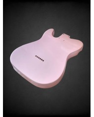 Telecaster body Metallic pink, in ash