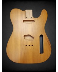 Corps Telecaster finition bois naturel, Aulne