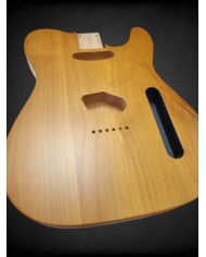Alder Telecaster Body 3-piece, natural wood finish double binding,