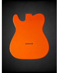 Capri Orange Telecaster body, 3-ply alder, gloss varnish
