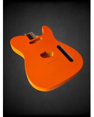 Capri Orange Telecaster body, 3-ply alder, gloss varnish