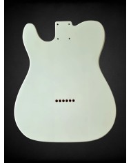 Corps Telecaster Cream Yellow, en aulne