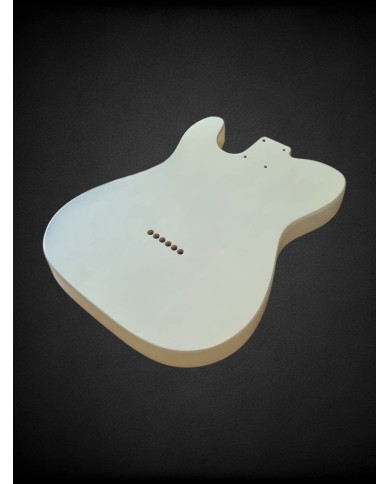 Telecaster Body Cream Yellow, in 2-piece alder