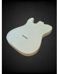 Corps Telecaster Cream Yellow, en aulne