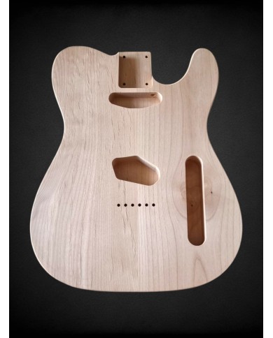 Corps Telecaster 2P en aulne, non verni