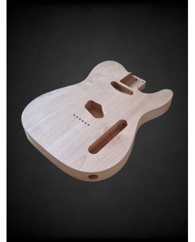 Corps Telecaster 2P en aulne, non verni