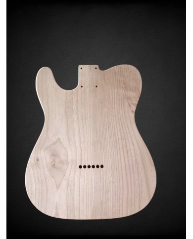 Corps Telecaster 2P en aulne, non verni
