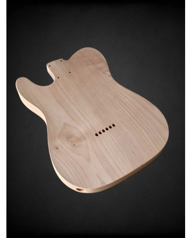 Corps Telecaster 2P en aulne, non verni