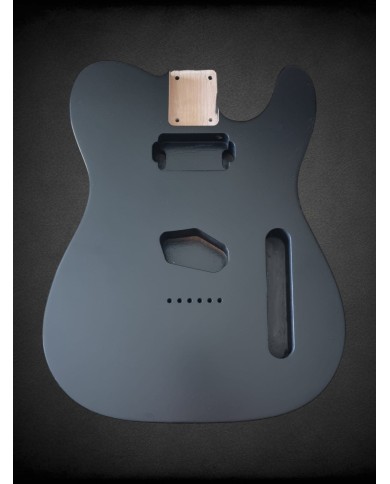 Corps Telecaster HS Noir Mat Satin Nitro | Aulne | ADP Guitar Parts