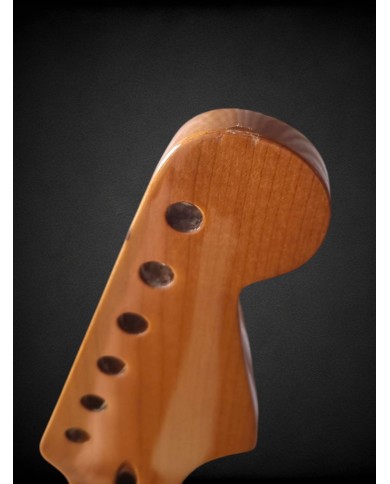 Manche Stratocaster verni gloss en érable torréfié-STOCK B