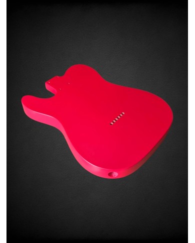 Black Satin Nitro Telecaster Body –  Alder