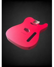 Black Satin Nitro Telecaster Body –  Alder