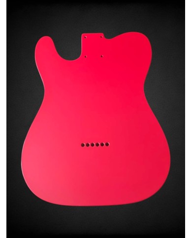 Corps Telecaster Noir Satin Nitro – Aulne