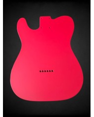 Corps Telecaster Noir Satin Nitro – Aulne