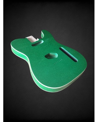 Telecaster Body Sparkle Green: Bright!