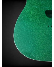 Corps Telecaster Sparkle Green : Lumineux !