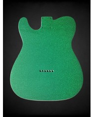 Corps Telecaster Sparkle Green : Lumineux !