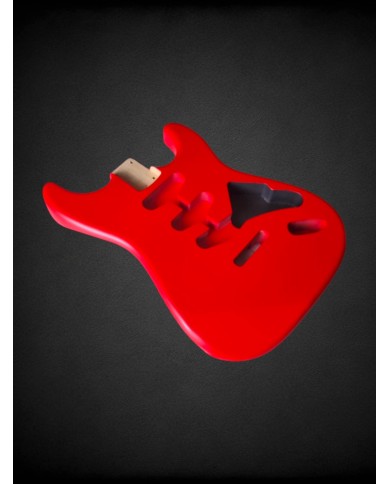 Stratocaster Body Fiesta Red