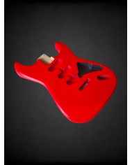Corps Stratocaster Fiesta Red