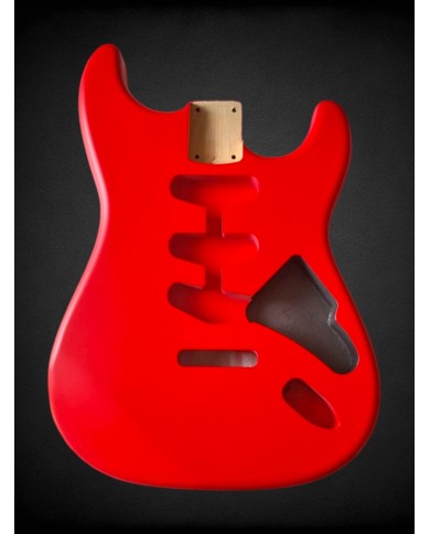 Corps Stratocaster Fiesta Red