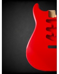 Corps Stratocaster Fiesta Red
