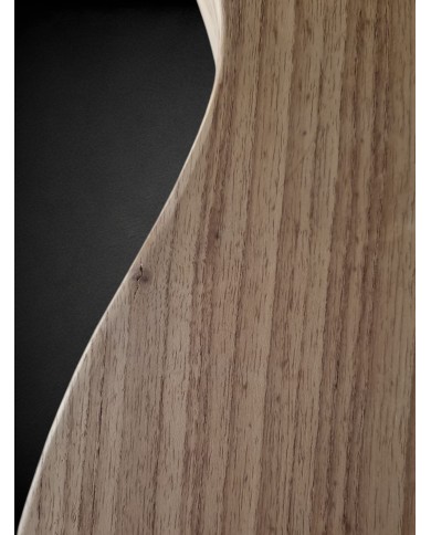 Corps Telecaster en Frene 2 pièces "Roasted", Non vernis-STOCK B