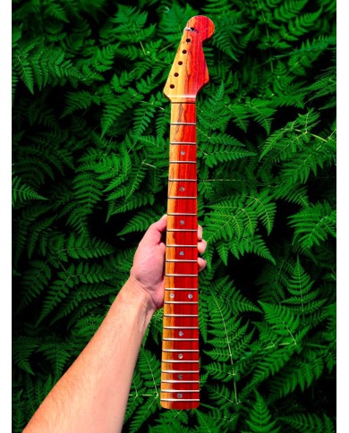 Padauk Stratocaster neck, Allparts (Fender licensed)