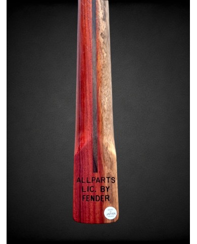 Padauk Stratocaster neck, Allparts (Fender licensed)