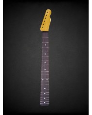 Manche Telecaster Allparts, 21 frettes, érable et palissandre - Licence Fender