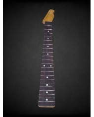 Manche Telecaster Allparts, 21 frettes, érable et palissandre - Licence Fender