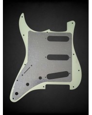 Pickguard Fender for Stratocaster 3-ply 11-hole Mint Green