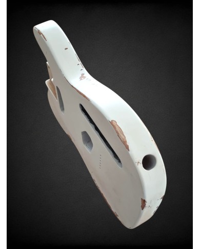 Kopie von copy of Corps Remplacement Frene / Cabronita Telecaster Guitar Body SWAMP ASH Unfinished