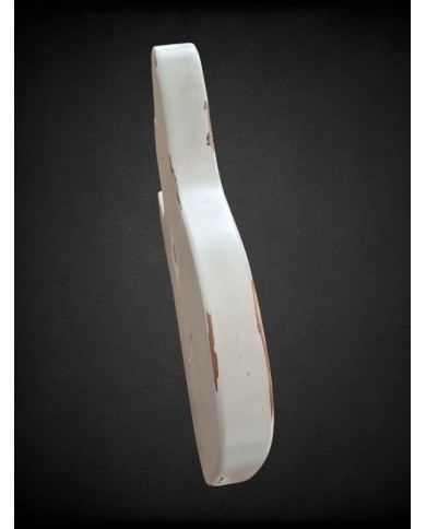 Corps Telecaster Heavy Relic Vintage White Nitro Satin | ADP Guitar Parts
