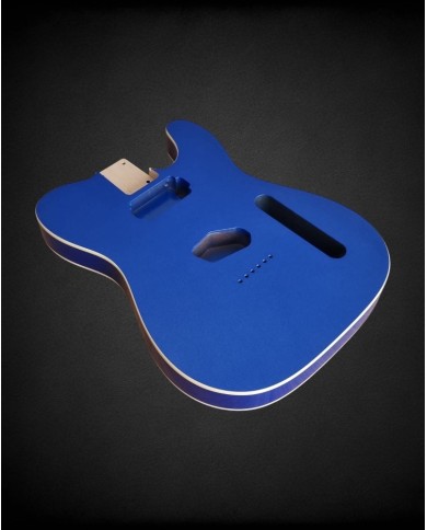 Corps Telecaster SH Metallic Blue Double Binding