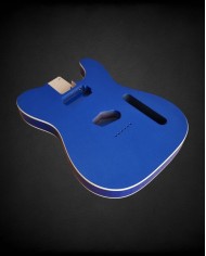 Corps Telecaster SH Metallic Blue Double Binding