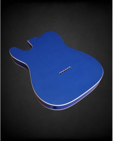 Corps Telecaster SH Metallic Blue Double Binding