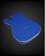 Corps Telecaster SH Metallic Blue Double Binding