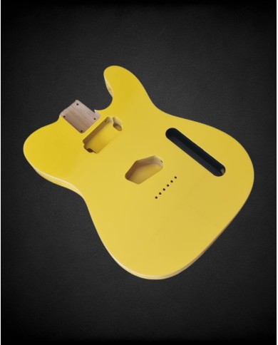 Telecaster Body SH Graphity Yellow Double Binding