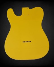 Corps Telecaster SH Graphity Yellow Double Binding