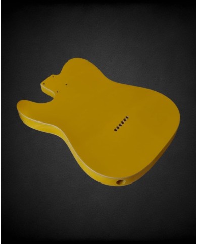 Corps Telecaster SH Graphity Yellow Double Binding