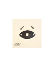 Jack Plate Cat's eye Gotoh for Gibson Nickel