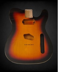 Corps Telecaster SH Sunburst 3 Tons Double Binding