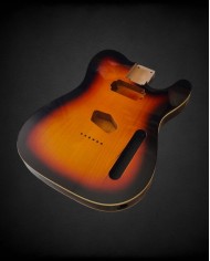 Corps Telecaster SH Sunburst 3 Tons Double Binding
