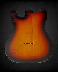 Telecaster Body SH 3-Tone Sunburst Double Binding