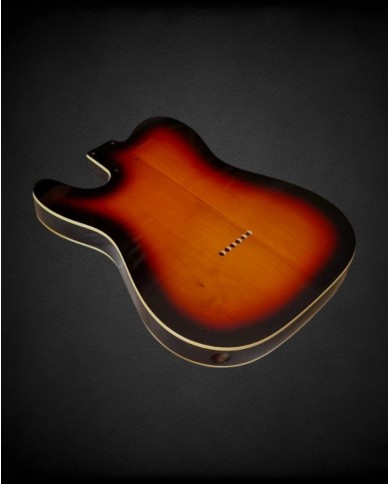 Corps Telecaster SH Sunburst 3 Tons Double Binding