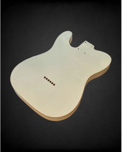 Corps Telecaster SH Vintage White Double Binding