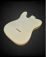Corps Telecaster SH Vintage White Double Binding