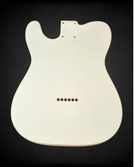 Corps Telecaster SH Vintage White Double Binding